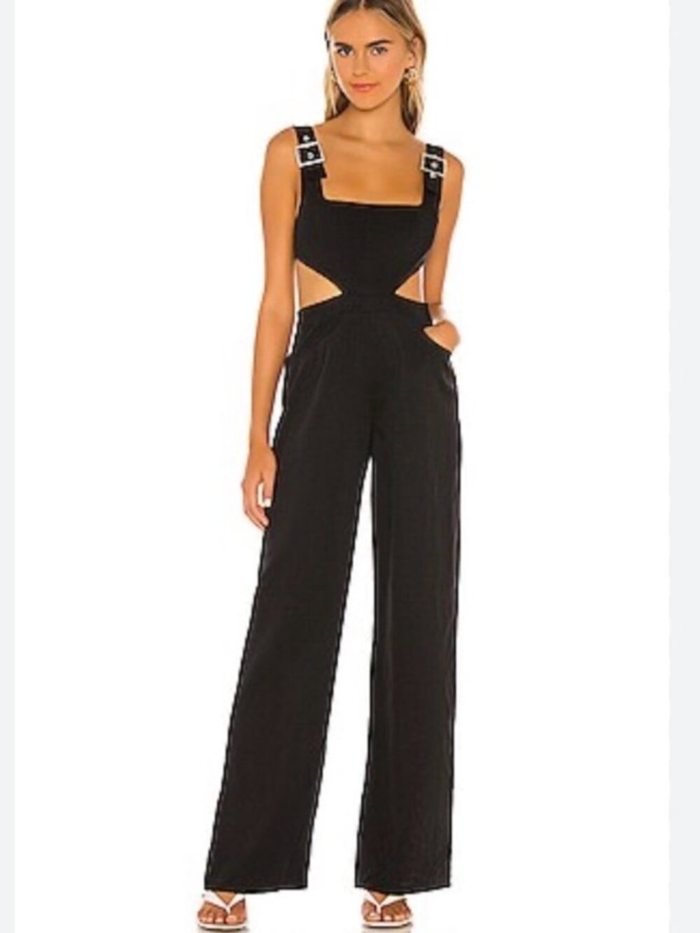 Weworewhat Overall Cut Out Overalls